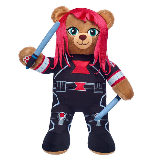 Marvel Black Widow Inspired Teddy Bear | Build-A-Bear® - US 8793