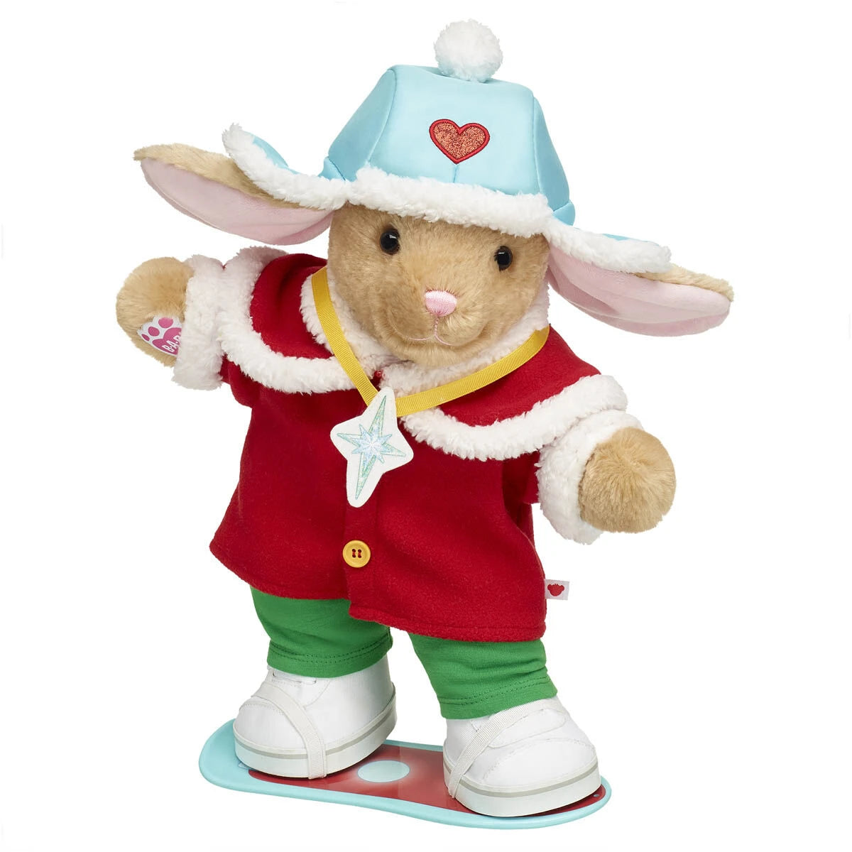"Glisten and the Merry Mission" Snowboard | Build-A-Bear® - US 1249