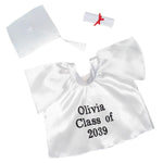 Personalized Embroidered White Graduation Set | Build A Bear - US 3938