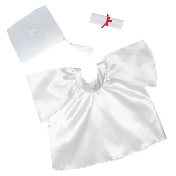 White Graduation Set 4 pc. for Stuffed Animals | Build-A-Bear® - US 4855