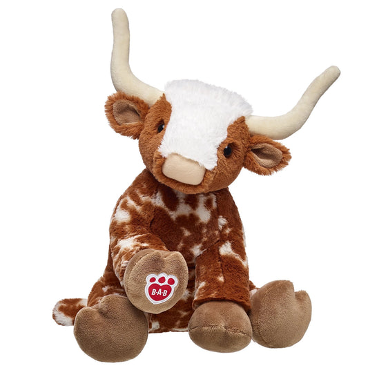 Longhorn Cow Stuffed Animal &amp; Mini Beans Gift Set | Build-A-Bear® - US 9133