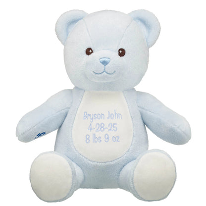 Embroidered Baby Blue Teddy Bear | Build-A-Bear® - US 5962