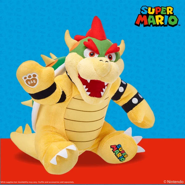 Super Mario Bowser Plush | Build-A-Bear - US 7222