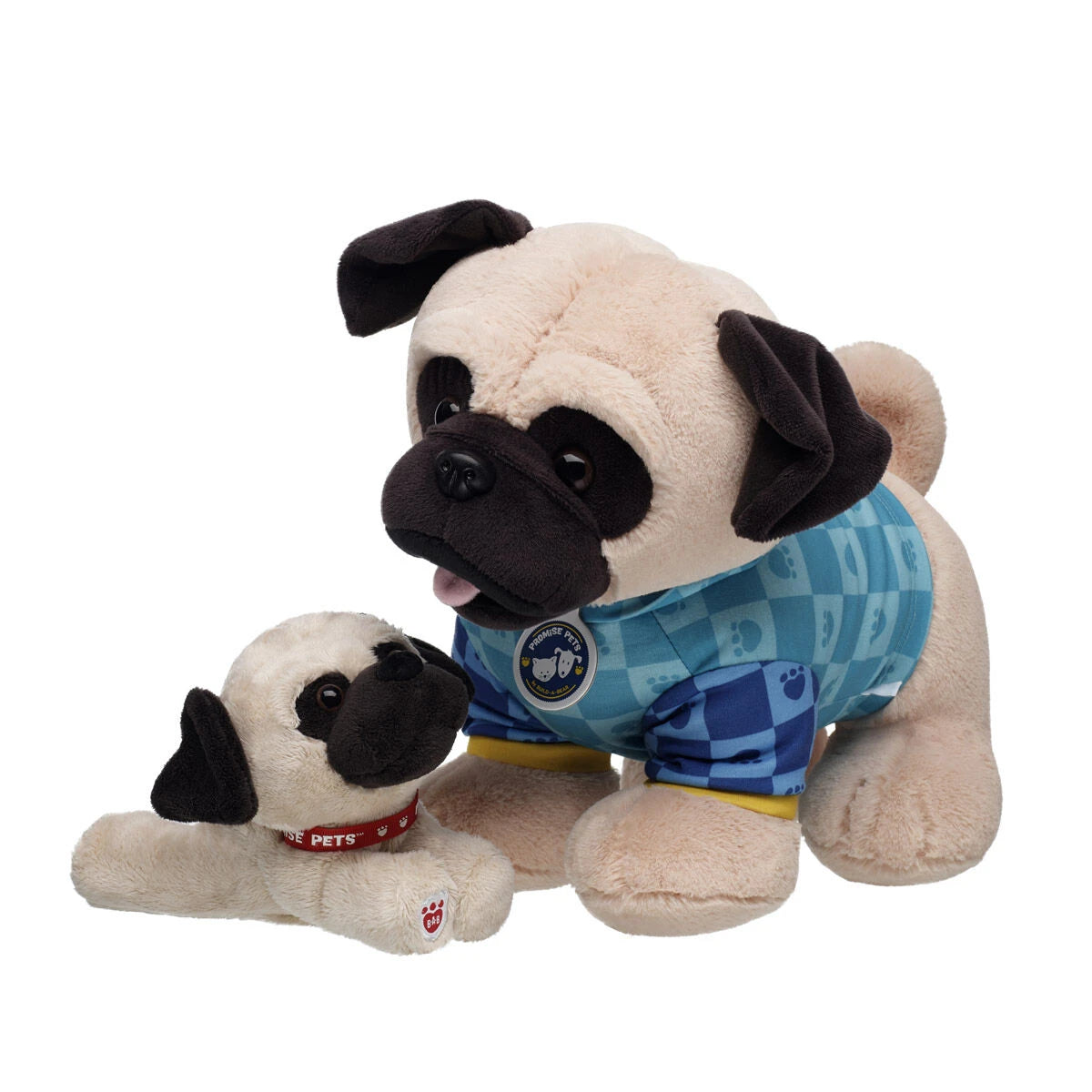 Promise Pets Pug Stuffed Animal Mini Beans Gift Set | BAB - US 9634
