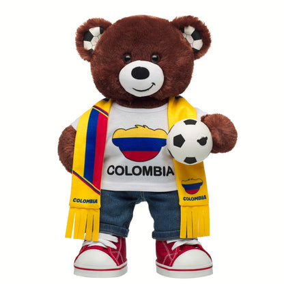 Let's Goal Bear Colombia Gift Set | Build-A-Bear - US 5315