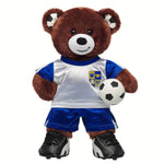 Let's Goal Bear Blue Soccer Uniform Gift Set | BAB - US 8588