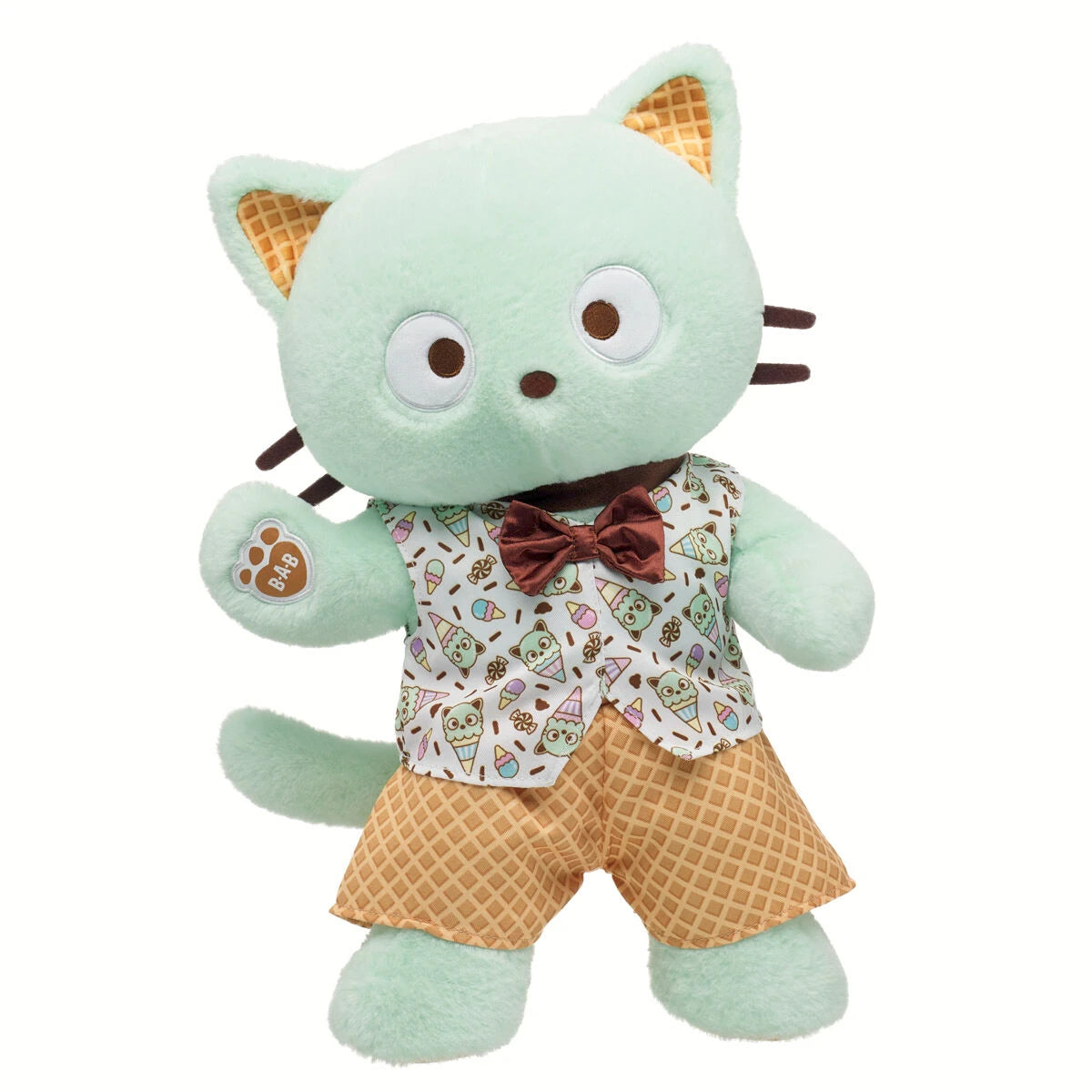 Sanrio Hello Kitty &amp; Friends Mint Chocolate Chip Chococat Plush | Build-A-Bear - US 9767