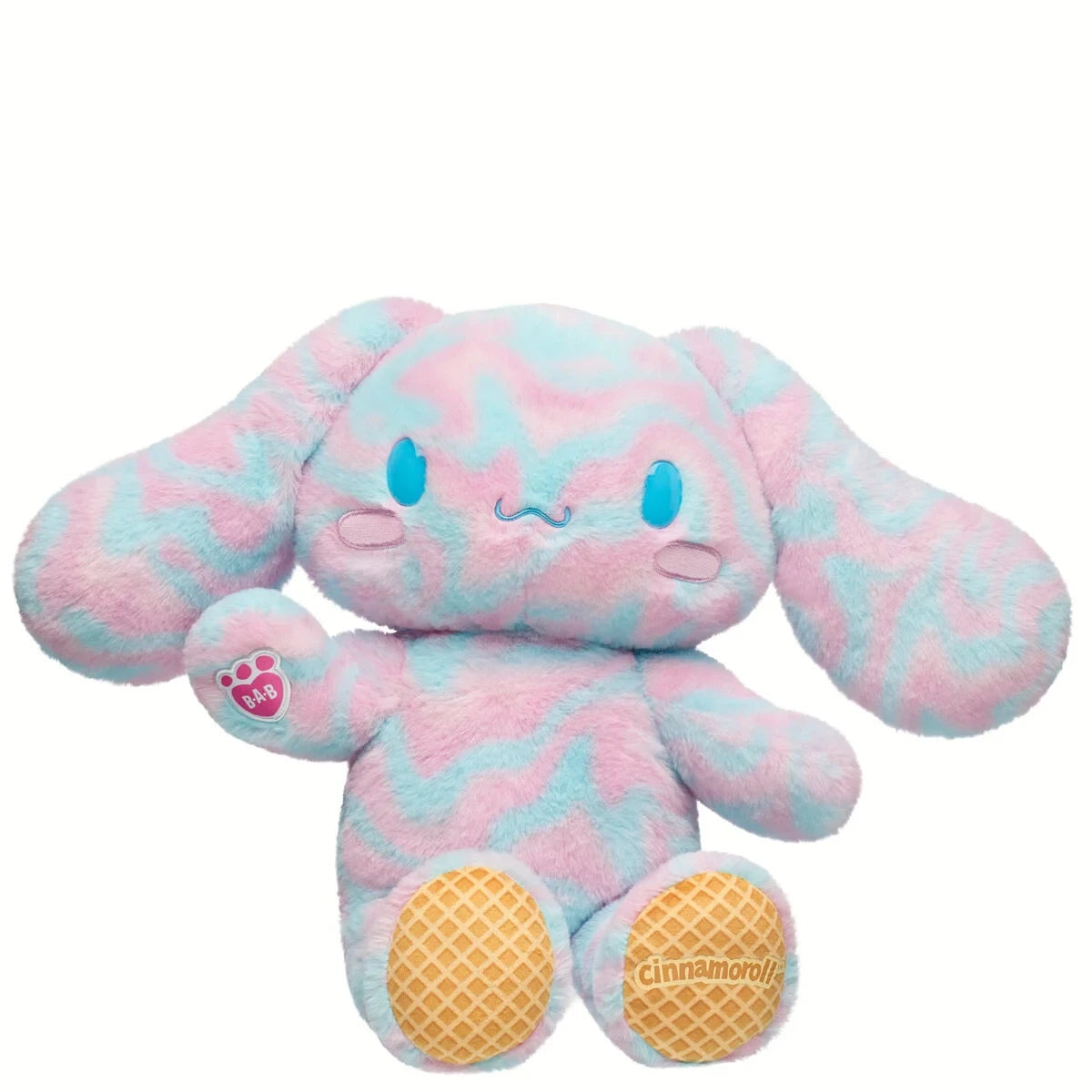 Sanrio Hello Kitty &amp; Friends Bubblegum Ice Cream Cinnamoroll Plush | Build-A-Bear - US 1288