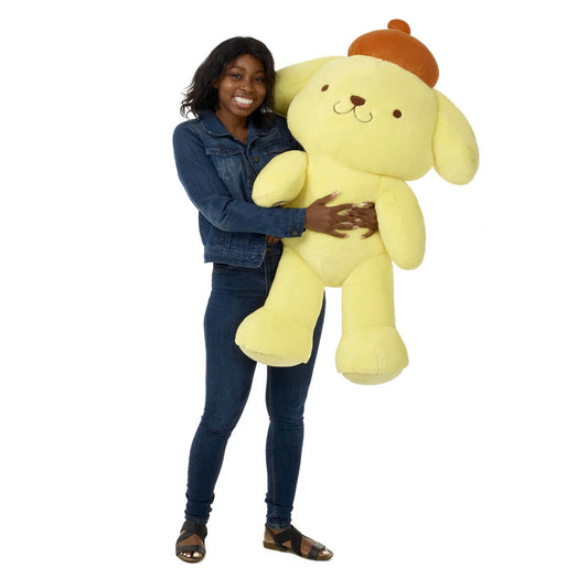 Hello Kitty® and Friends Giant Pompompurin™ &amp; Gift Bow | Build-A-Bear® - US 8350
