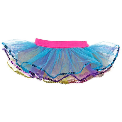 Pawlette™ Bunny Plush Rainbow Sequin Tutu | Build-A-Bear - US 1279