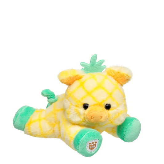 Build-A-Bear Mini Beans Pineapple Pig Stuffed Animal | BAB - US 0371
