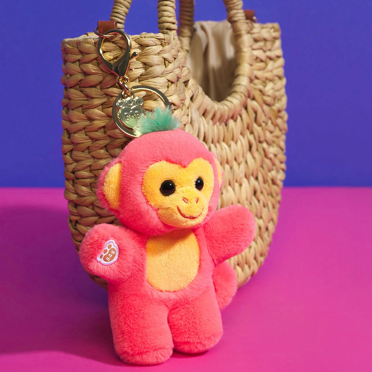 Mango Monkey Bag Charm | Build-A-Bear - US 3706