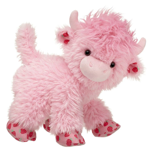 Strawberry Highland Cow Stuffed Animal | Build-A-Bear® - US 7322